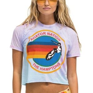 Aviator Nation Hamptons Boyfriend Tee